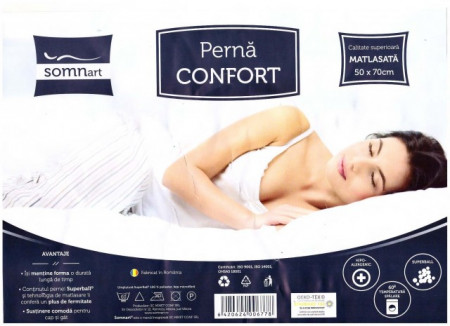 Perna Confort Microfibra 40x40