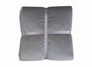 Cuvertură de pat velour matlasată – 220x240 cm – finisaj elegant - Img 2