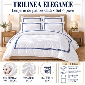 Lenjerie Pat Brodata Royal Tence - Trilinea Elegance