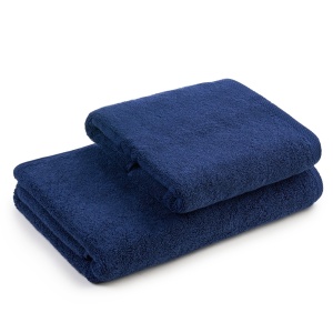 Set 2 Prosoape baie Brodate Alb/Colorat cu broderie color Model Royal, Nume, bumbac 100% - Img 6