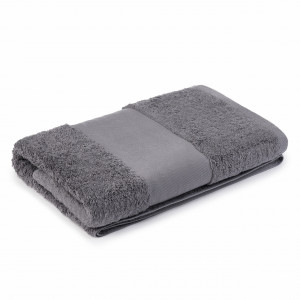 Set 4 Prosoape baie pentru brodat, Bumbac 100%, 70x140cm - 700g/mp-gri - Img 2