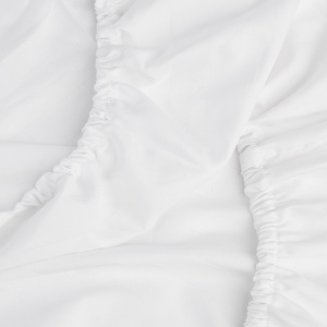 Cearceaf cu Elastic din Damasc – 140x200x25 cm, Dungi 2.7 cm - Img 3