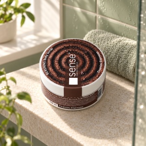 Exfoliant de corp SENSE SugarSilk+, Tiramisu Espresso, 200 ml - Img 6