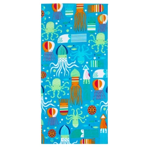 Prosop de plaja Hotel Supplier Squid Octopus, 70 x 152, bumbac 100%, 300 GSM