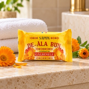 Săpun solid De-ala Bun cu extract de gălbenele, 90 g - Img 8