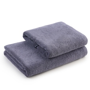 Set 2 Prosoape baie Brodate Alb/Colorat cu broderie color, Nume, bumbac 100% - Img 7
