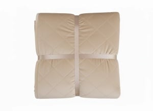 Cuvertură de pat velour matlasată – 220x240 cm – finisaj elegant - Img 2