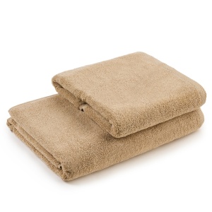 Set 2 Prosoape baie Brodate Alb/Colorat cu broderie color, Nume, bumbac 100% - Img 8