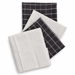 Set 4 prosoape de bucătărie Hotel Supplier – mix asortat, dimensiuni variabile 40×70–50×90 cm, 150–250 g/m² - Img 4