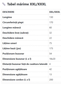 Halat de baie hotelier alb XXL/XXXL – 400 g/mp | pentru persoane 130–150 kg | Made in Green OEKO-TEX - Img 2