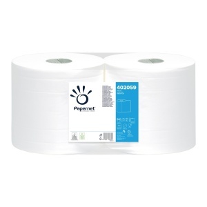 Set 2 role industriale hârtie 402059 Papernet Dry Tech – 2 straturi, 232 m, celuloză pură