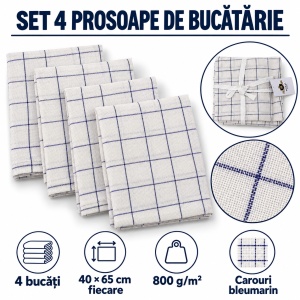 Set 4 Prosoape de bucatarie Hotel Supplier - Img 3