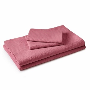 1 Lenjerie de pat hotel CREPON 125 gr/mp Corai