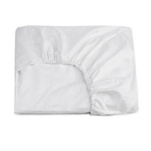 Cearceaf cu Elastic din Damasc – 140x200x25 cm, Dungi 2.7 cm