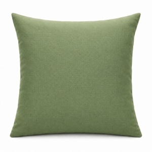 Pernă decorativă 45 × 45 cm cu perna TNT si fata inclusă, material blackout – Verde