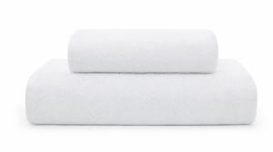Set 2 Prosoape 50x90cm si 70x140cm 680gr/mp Lux Alb Optic
