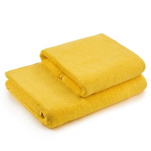 Set 2 Prosoape baie Brodate Alb/Colorat cu broderie color Model Royal, Nume, bumbac 100% - Img 11
