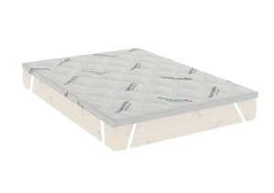 Topper 120x200cm cu ELASTIC HypoallergenicMed Antibacteria, 120x200x7, cu elastic, husa detasabila si lavabila