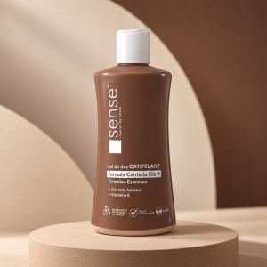 Gel de duș SENSE CentellaSilk+, Tiramisu Espresso, 330 ml - Img 3
