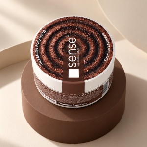 Exfoliant de corp SENSE SugarSilk+, Tiramisu Espresso, 200 ml - Img 5