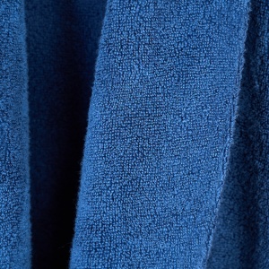 Halat de baie PREMIUM din bumbac 100%, fir zero twist, 360 g/mp – moale, ușor și absorbant Bleumarin - Img 6