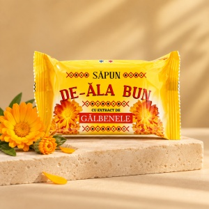 Săpun solid De-ala Bun cu extract de gălbenele, 90 g - Img 7