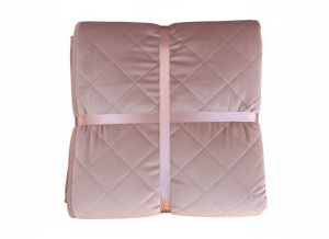 Cuvertură de pat velour matlasată – 220x240 cm – finisaj elegant - Img 2