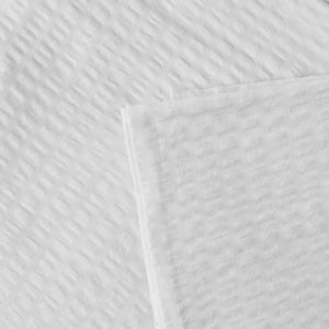 Set 10 lenjerii Single Crepon, 100% bumbac, 125 g/m², fără călcare, alb - Img 2