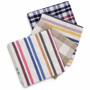 Set 4 prosoape de bucătărie Hotel Supplier – mix asortat, dimensiuni variabile 40×70–50×90 cm, 150–250 g/m² - Img 3