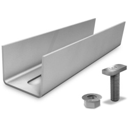 Set conectori șină K2 Systems pentru SolidRail UltraLight/Light