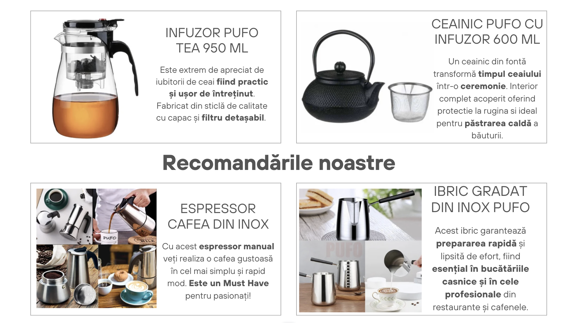 infuzor, ceainic, ibric, espressor