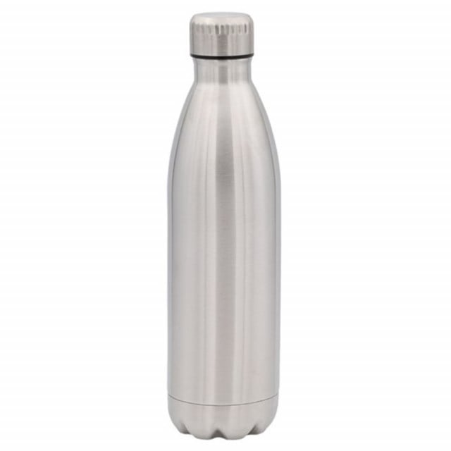 Sticla termos metalica Pufo Clasic pentru bauturi, izoterm, 500 ml, gri