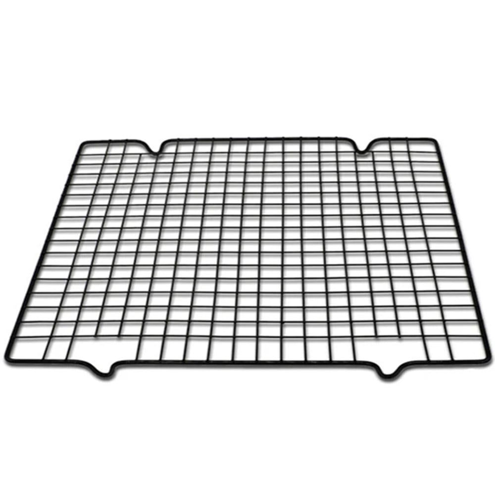 Suport metalic pentru bucatarie ideal la racirea prajiturilor, gogosilor, blatului de tort, biscuiti, fursecuri, 40 x 25 cm, negru