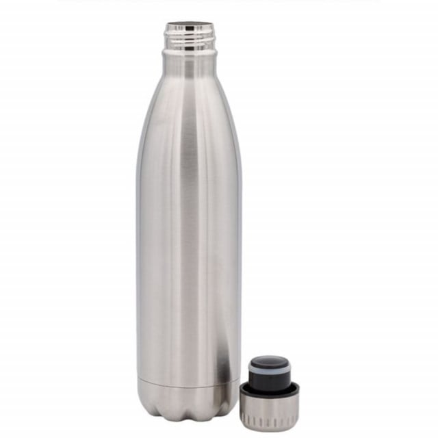 Sticla termos metalica Pufo Clasic pentru bauturi, izoterm, 500 ml, gri - 1 | YEO