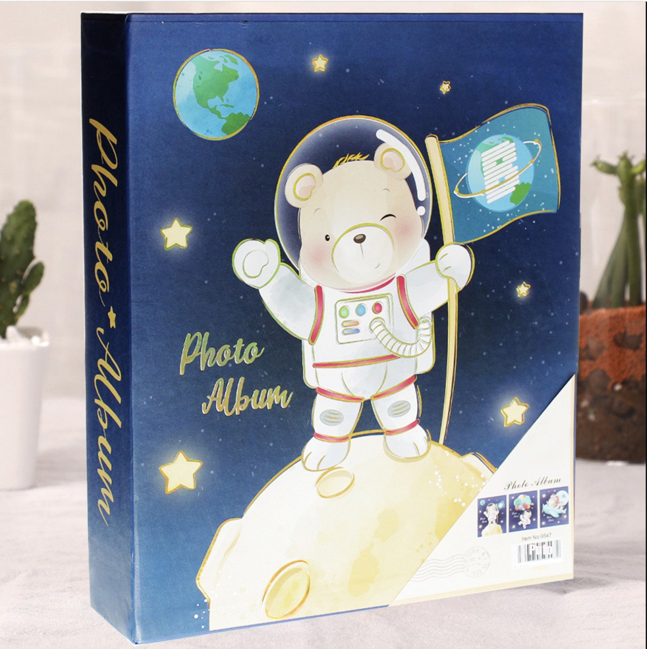 Album foto in cutie Pufo Happy Moon, 23 x 19 cm, 200 poze - 1 | YEO