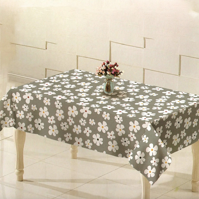 Fata de masa tip musama Pufo Power of Flowers, 140 x 140 cm - 1 | YEO