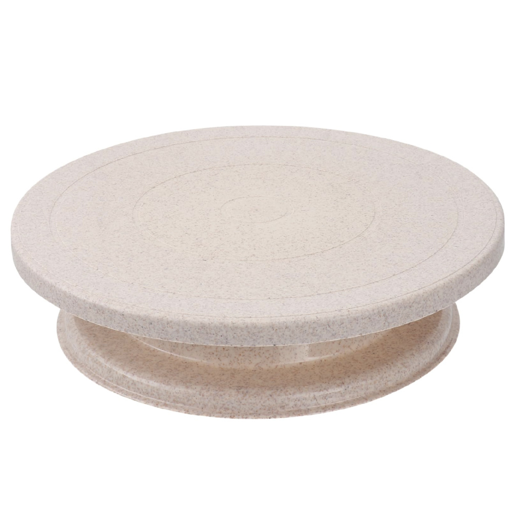 Platou decorativ rotativ pentru prezentare si decorare tort, 28 cm