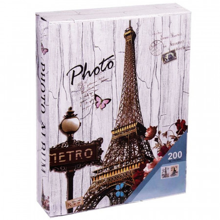 Album foto in cutie Pufo Beautiful Paris, 27 x 20 cm, 200 poze