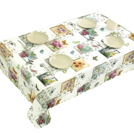 Fata de masa tip musama Pufo Butterfly Dreams, 140 x 180 cm