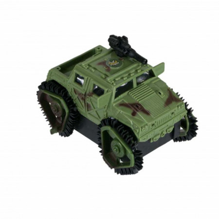 Vehicul militar de jucarie, model rostogolabil, Pufo
