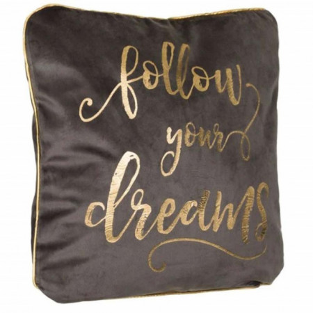Perna decorativa Pufo, model Follow Dreams, pentru canapea, pat, fotoliu