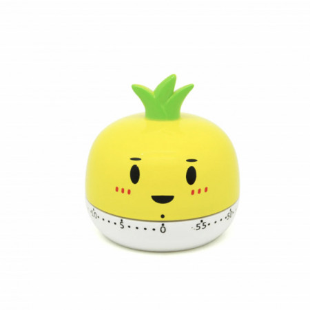 Temporizator Pufo Ananasul Zambarici pentru fierberea oualor, 5 cm, galben