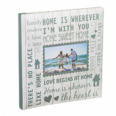 Album foto Pufo Home, model cu mesaje pozitive, 30 pagini, 28 x 22 cm