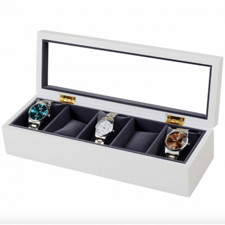 cutie caseta din lemn pentru depozitare ceasuri