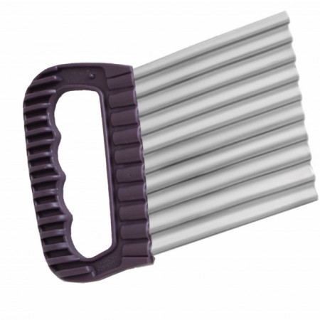 Cutit feliator Pufo pentru branza, cartofi si legume, inox, violet