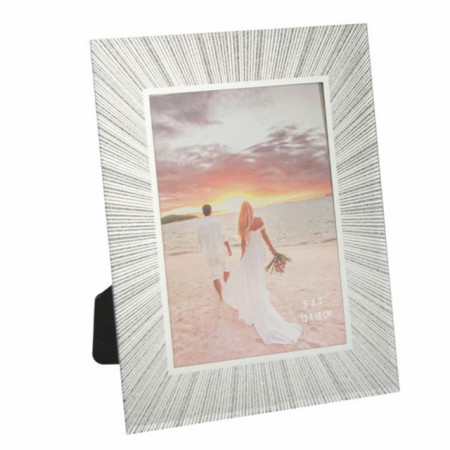 Rama foto decorativa din sticla, Pufo Shine, 25 x 20 cm