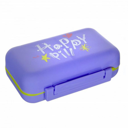 Cutie organizator medicamente, Pufo Pill, 10 x 7 cm