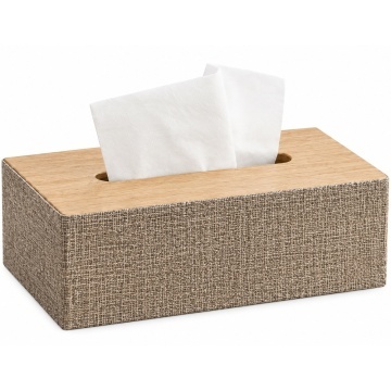 Cutie decorativa Pufo Classic pentru servetele, 25 x 14 cm, bej