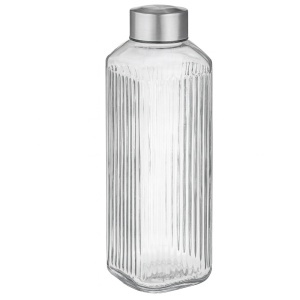 Sticla Pufo Hydrate pentru apa sau lichide, 1L, cu capac metalic– design modern si rezistenta premium