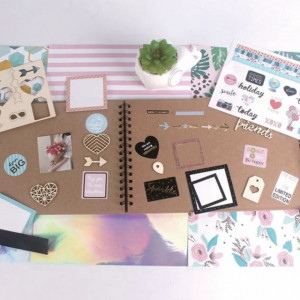 album foto modern scrapbook 